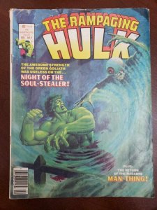 Rampaging Hulk #7 (1978) - Larger than standard comic