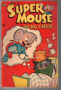 Super Mouse #20 1952-violent-rare late issue-Leprachaun story-G 