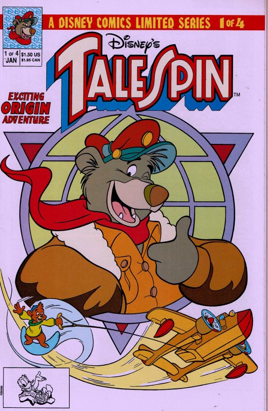 Disney's Talespin #1 - NM - Limited Series 1991