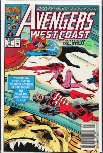 Avengers West Coast #79 (1992) West Coast Avengers / Avengers West Coast