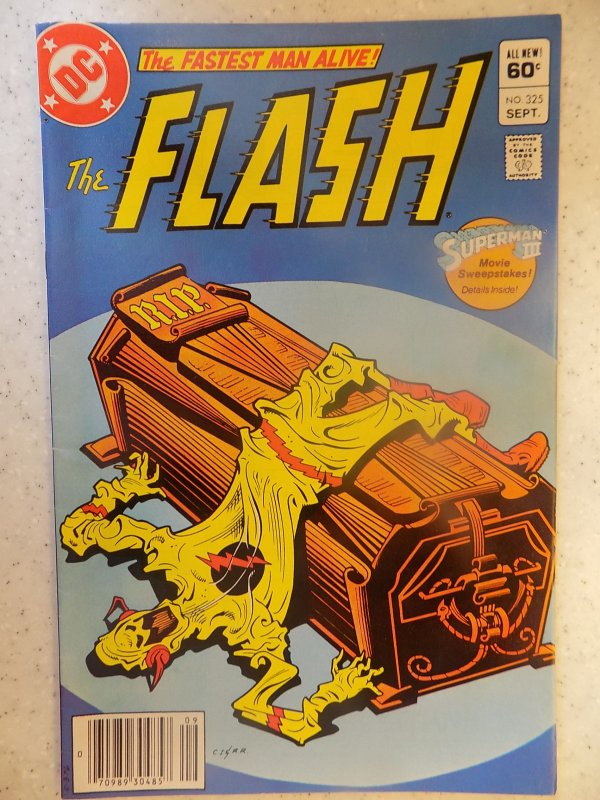 FLASH # 323 DC HOT REVERSE FLASH STORYLINE FROM TV SHOW INFANTINO ART