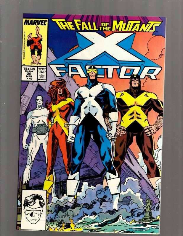 Lot of 12 X-Factor Marvel Comic Books #17 18 19 20 21 22 23 25 26 27 28 29 SB1