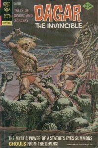 Dagar the Invincible (Tales of Sword and Sorcery ) #16 FN ; Gold Key