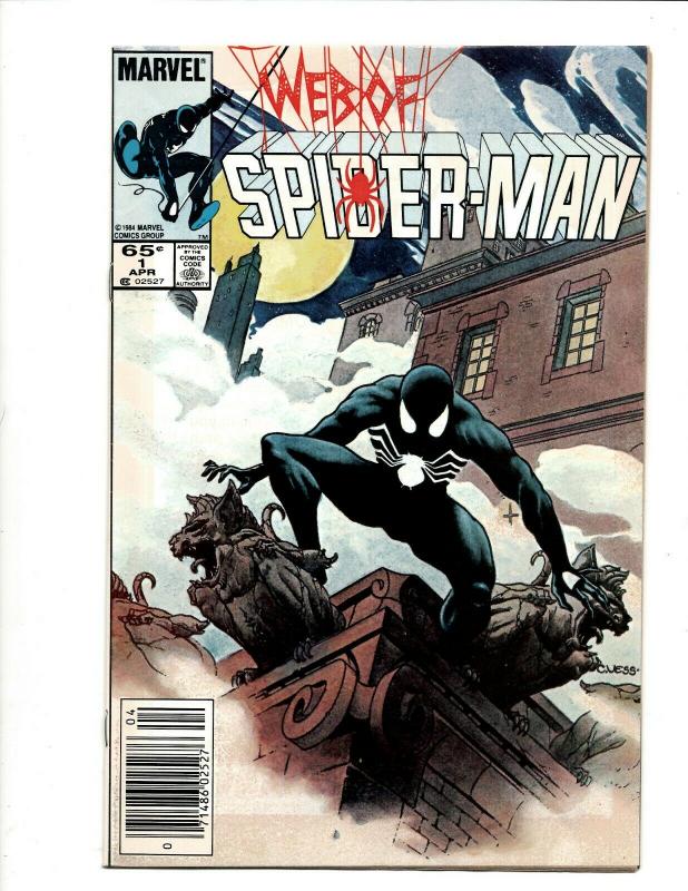 Web Of Spider-Man # 1 NM Marvel Comic Book Painted Cover Vess Venom Goblin DS4