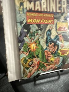 The Savage SUB-MARINER Marvel Comic Book Namor Issue 70 1974 1st App Of Piranha