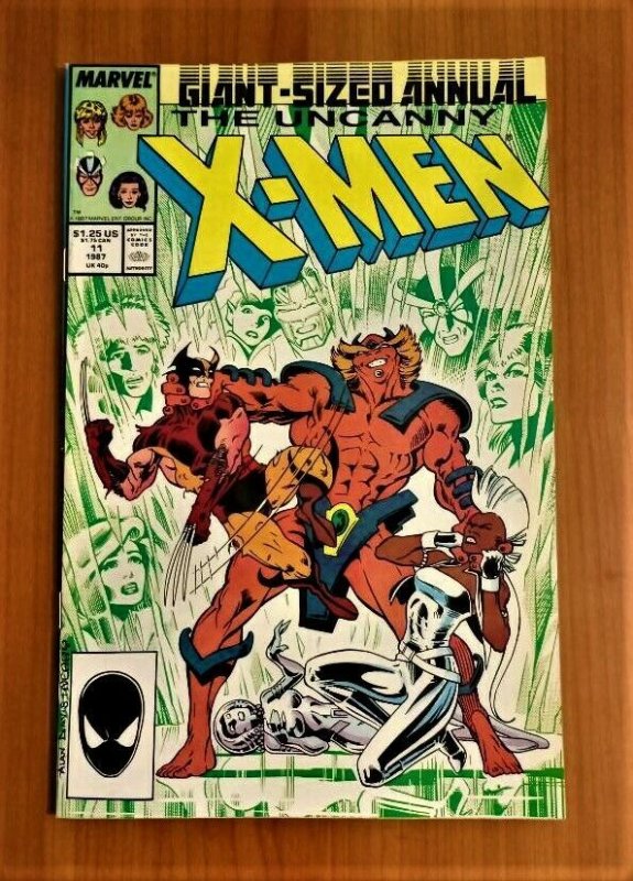 Giant-Sized Annual X-Men The Uncanny #11 Marvel 1987 NM/M (Actual Photo)