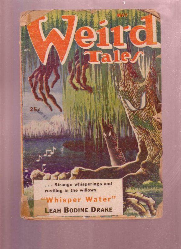 WEIRD TALES MAY 1953-CLARK ASHTON SMITH-HORROR PULP P/FR