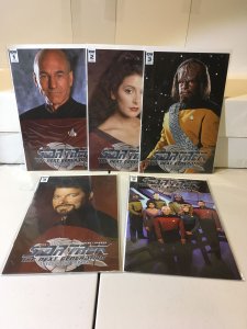 Star Trek: The Next Generation: Through The Mirror Complete Set Photo Variants!