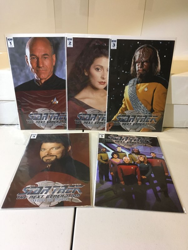 Star Trek: The Next Generation: Through The Mirror Complete Set Photo Variants!