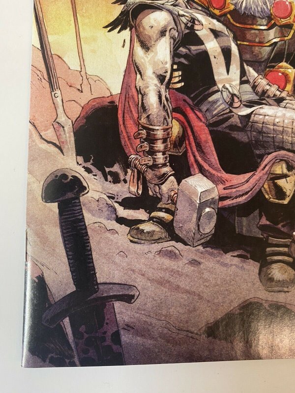 THOR #13 RETURN OF ODIN DONNY CATES 1:25 KLEIN VARIANT MARVEL 2021