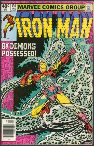 Iron Man 130 VF 8.0 Newsstand Marvel 1980