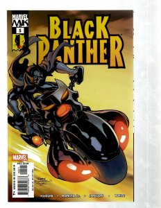 Lot Of 12 Black Panther Marvel Comic Books # 1 1 2 3 3 4 5 6 7 8 9 10 RB27