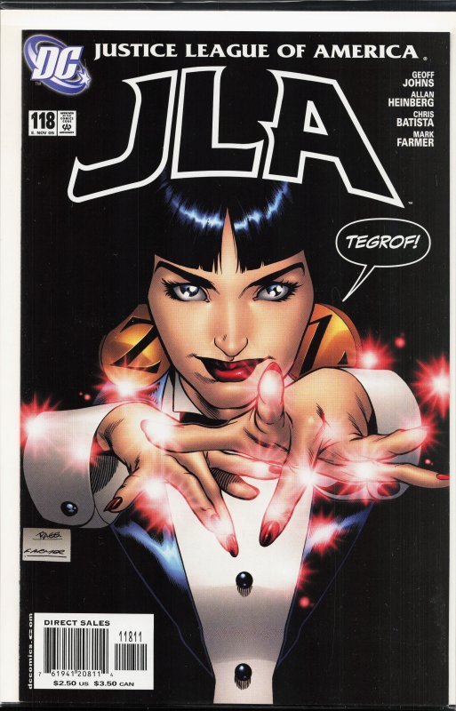 JLA #118 (2005) Zatanna