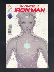 Invincible Iron Man #1 (2017) Legacy Comics Artgerm Variant Edition