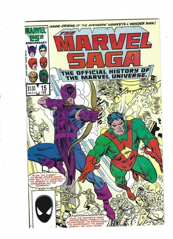 The Marvel Saga The Official History of the Marvel Universe #10 through 15