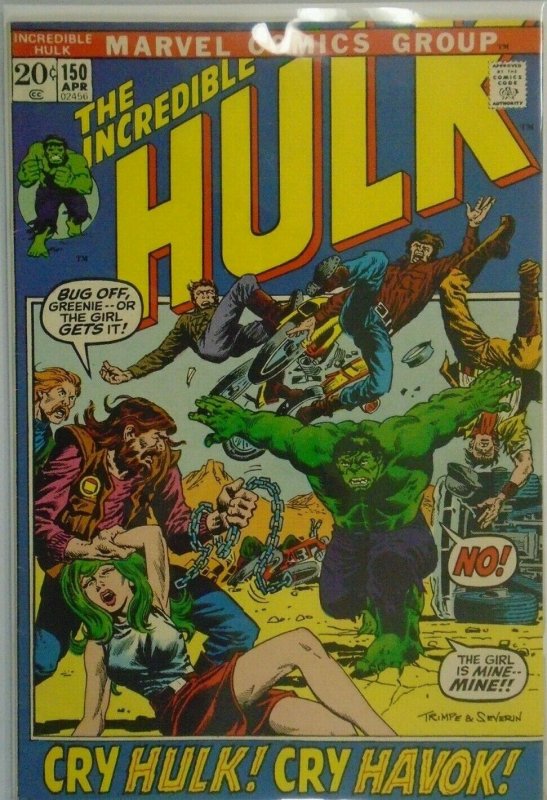 The Incredible Hulk #150 - 5.0 VG/FN - 1972