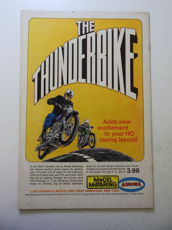 Challengers of the Unknown #58 (1967) VG/FN Condition