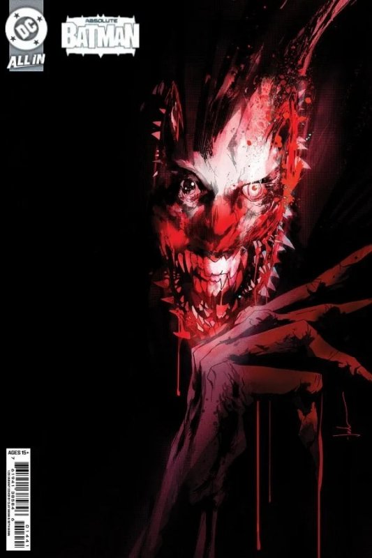 ABSOLUTE BATMAN #15 CGC 9.8 ? CVR B JOCK CARD STOCK VARIANT