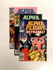 3 Alpha Flight Marvel Comics #8 9 10 Hulk Avengers Hulk Iron-Man Thor 92 JS3