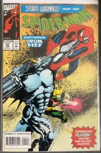 Spider-Man #42 (1994, Marvel) Starring Iron Fist. Jae Lee Cover Art. NM/MT