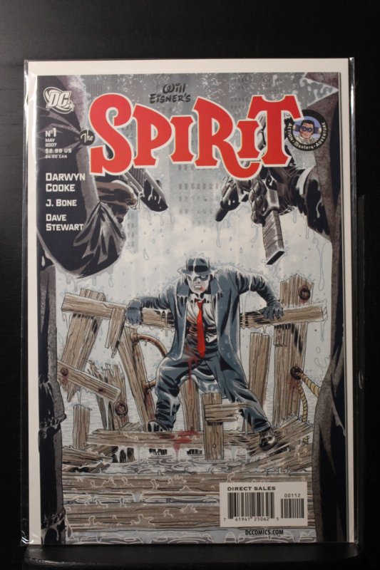 The Spirit #1 2nd Printing Variant (2007)