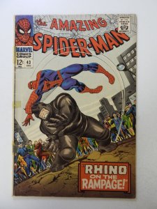 The Amazing Spider-Man #43 (1966) GD/VG condition see description