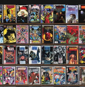Huge Lot 140+ Comics with X-O Manowar, Hawk And Dove & More!