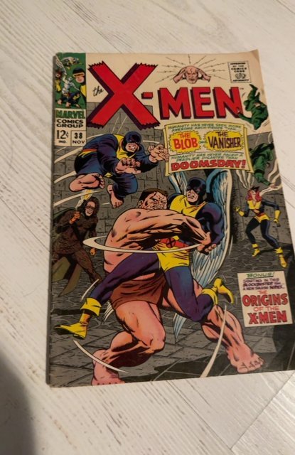 The X-Men #38 (1967)Blob vs the Vanisher