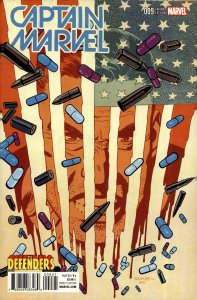 Captain Marvel #9 Samnee Cover (2016) Captain Marvel