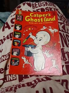 Caspers Ghostland & All His Friends #18 Harvey Giant Comics 1963 Wendy The Witch