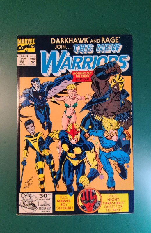 The New Warriors #22 (1992) VF