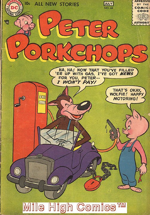 PETER PORKCHOPS (1949 Series) #44 Good Comics Book