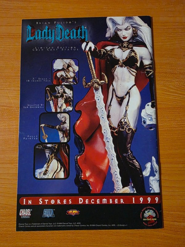 Undertaker #10 ART Variant WWF ~ VF - NEAR MINT NM ~ 2000 Chaos Comics