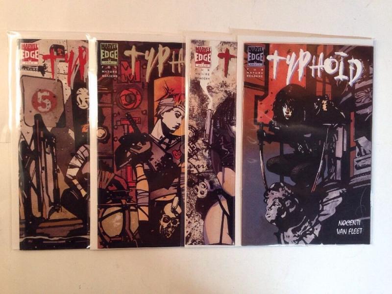 Typhoid 1-4 Complete Near Mint Lot Set Run