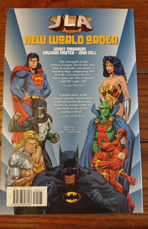 JLA Justice League of America New World Order TPB DC Comics 1997