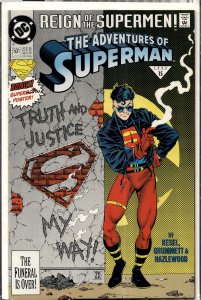 Adventures of Superman #501 (1993) Superboy