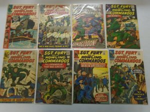 Silver age Sgt. Fury lot 56 different from #3-91 inc. annuals 4.0 VG (1964-71)