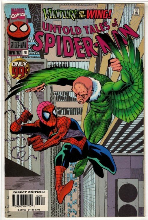 Untold Tales of Spider-Man #20 The Original Vulture! See More! (ID246)