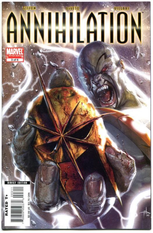 ANNIHILATION #3, NM, Nova, Drax, Thanos, Ronan, 2006, more Marvel in store