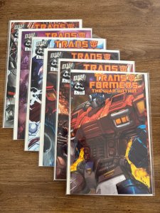 Lot Of 6 Transformers War Within Dreamwave Comic Books # 1 2 3 4 5 6 NM 11 J444