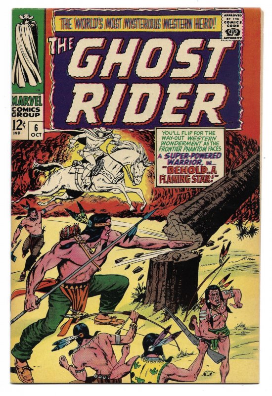 Ghost Rider #6 (1967) NM-