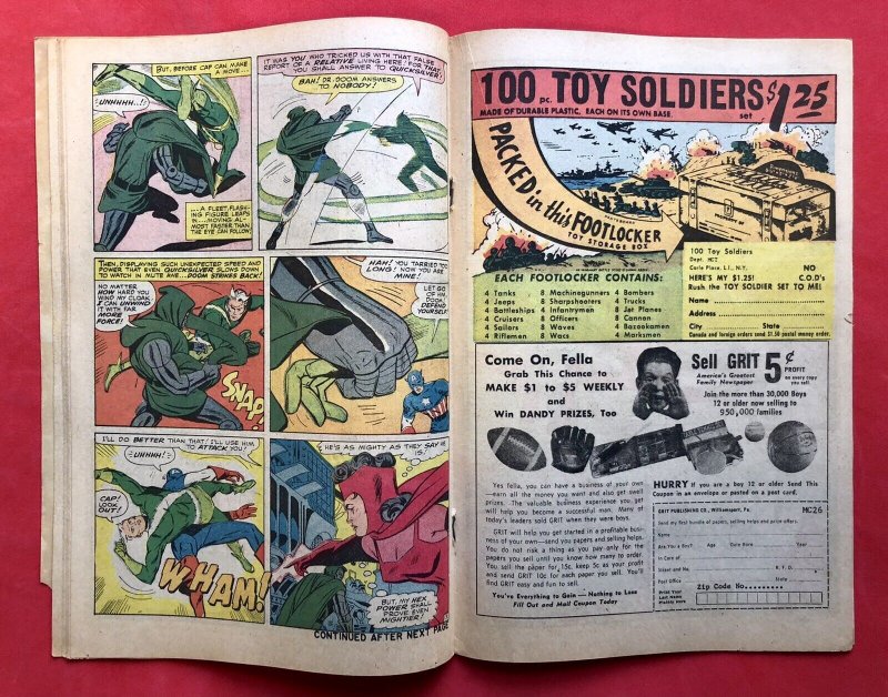 Avengers #25 (1966) 1st Battle of Avengers vs Doctor Doom 