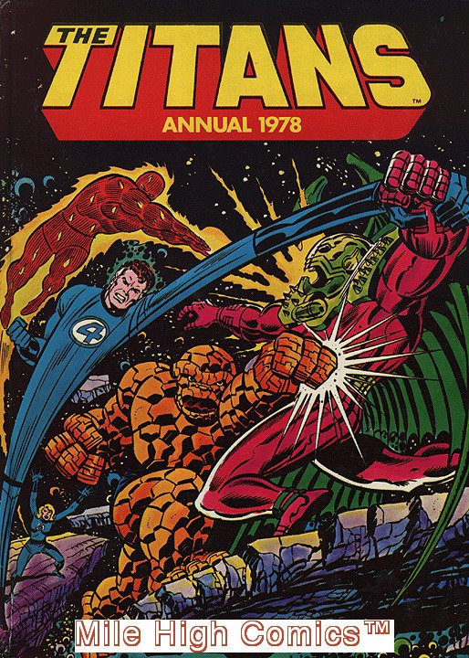 TITANS U.K. ANNUAL HC #1978 Very Fine