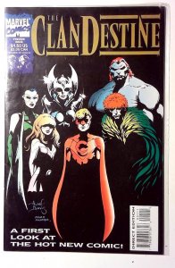 Clandestine Preview #1 (1994) Marvel Comics 1st Print Comic Book