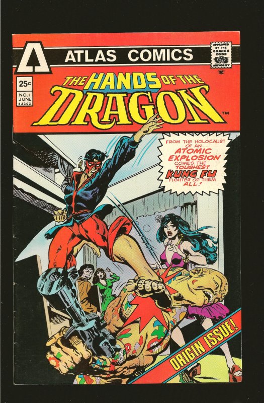 Atlas Comics The Hands of The Dragon Vol 1 No 1 June 1975