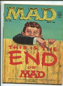 MAD #46 (6.0) 1959 END OF MAD