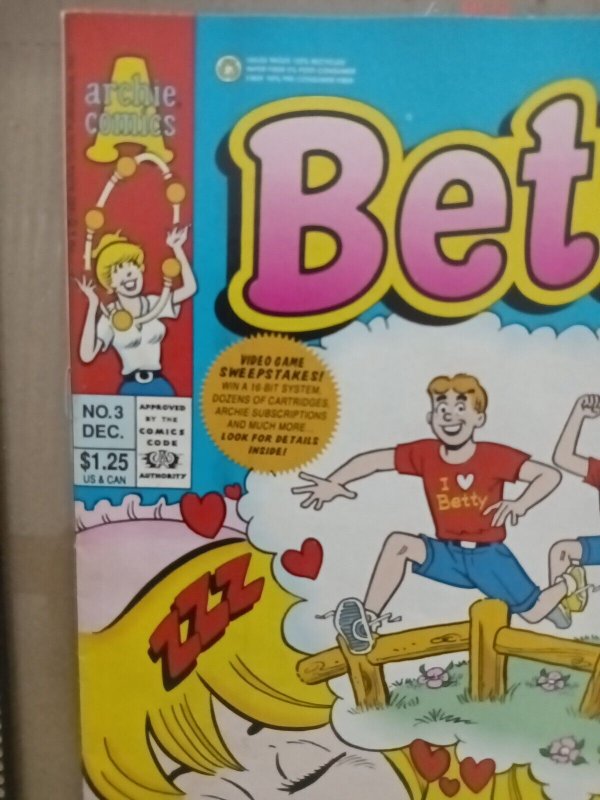 Betty #3 - (Archie Comics) - Vf/NM. Nw178m