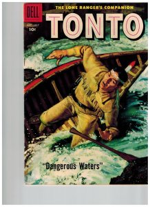 Lone Ranger's Companion Tonto May-July #31 (1958) off the shelf beautifu...
