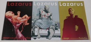 Lazarus #1-3 VF/NM complete series ; Image