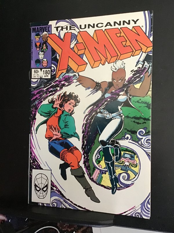 The Uncanny X-Men #180 (1984) high-grade Rogue, Storm cover! VF/NM wow!